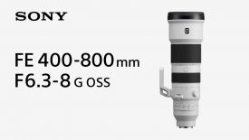 Introducing FE 400 800mm F6 3 8 G OSS Sony α Lens