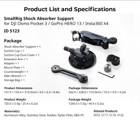 5123 Pocket 3迷你减震臂 pc 09