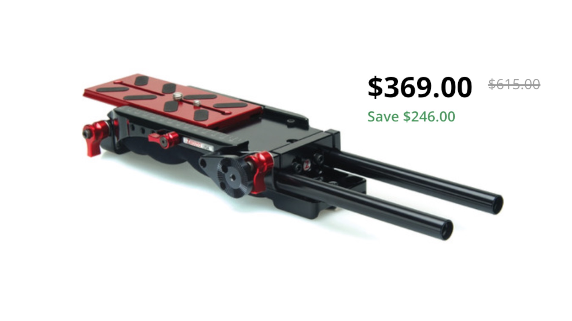 Zacuto VCT Pro Baseplate on sale for $369 USD - Newsshooter