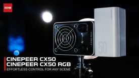 Introducing ZHIYUN Cinepeer x50 x50 RGB Light