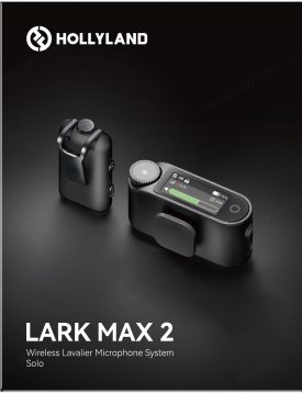 LARK MAX 2 Solo Space Gray with Camera RX Wireless Microphone