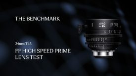 The Benchmark Sigma 24mm T1 5 FF High Speed Prime Cine Lens