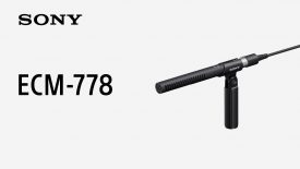 Introducing Shotgun Microphone ECM 778 Sony Accessory