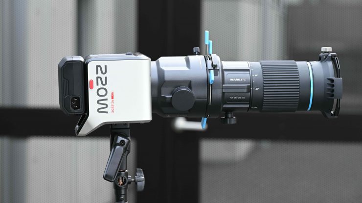 NANLITE Bowens Mount Projection Attachment 25°–45° 21001