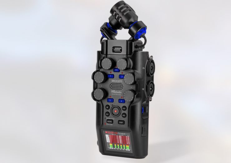 Zoom H6studio 6-Track Handy Recorder with 32-Bit Float