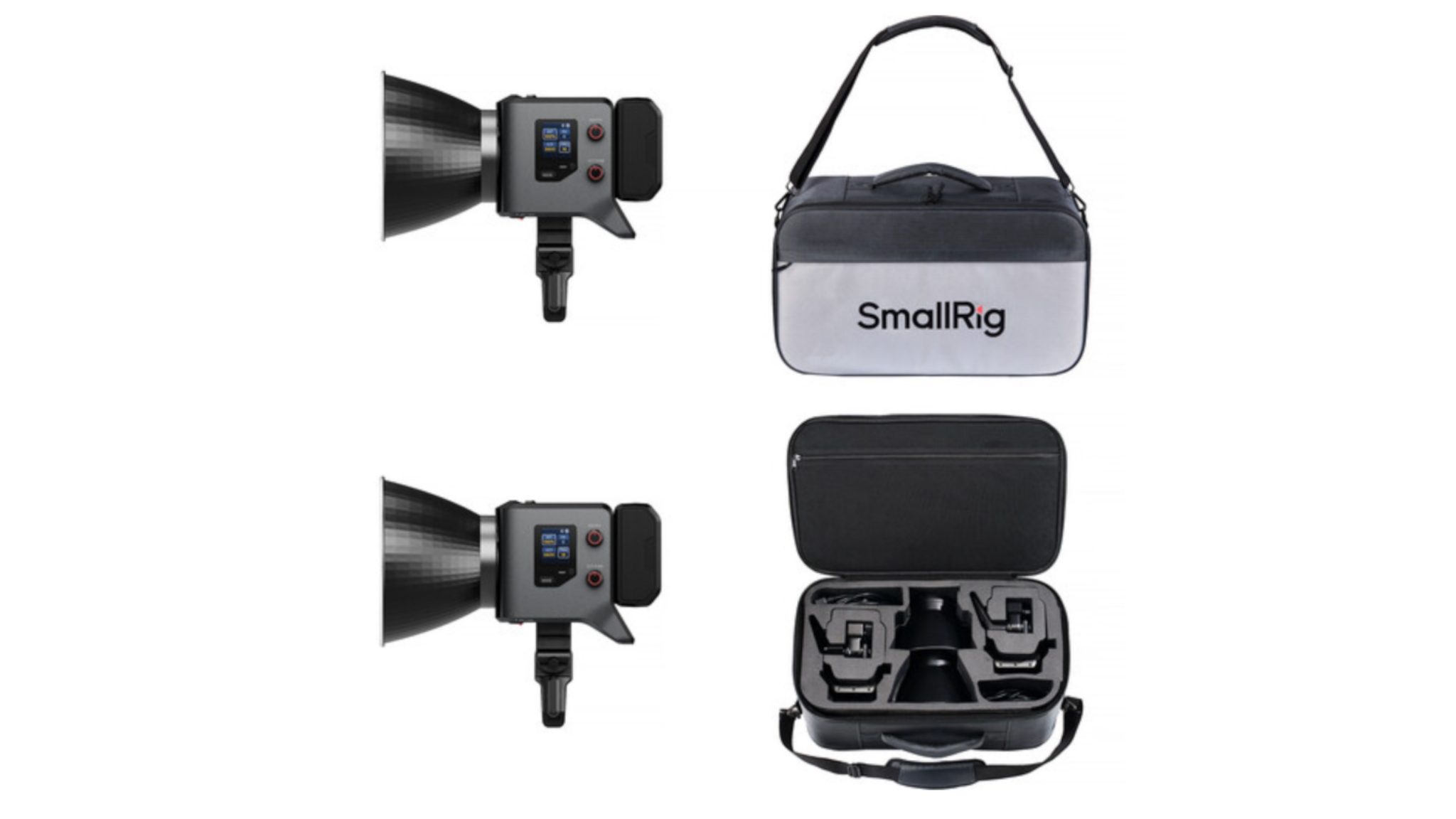 Small Rig Rc220b SmallRig RC 220B Pro Bi-Color LED Monolight (2-Light Kit) on sale for ...