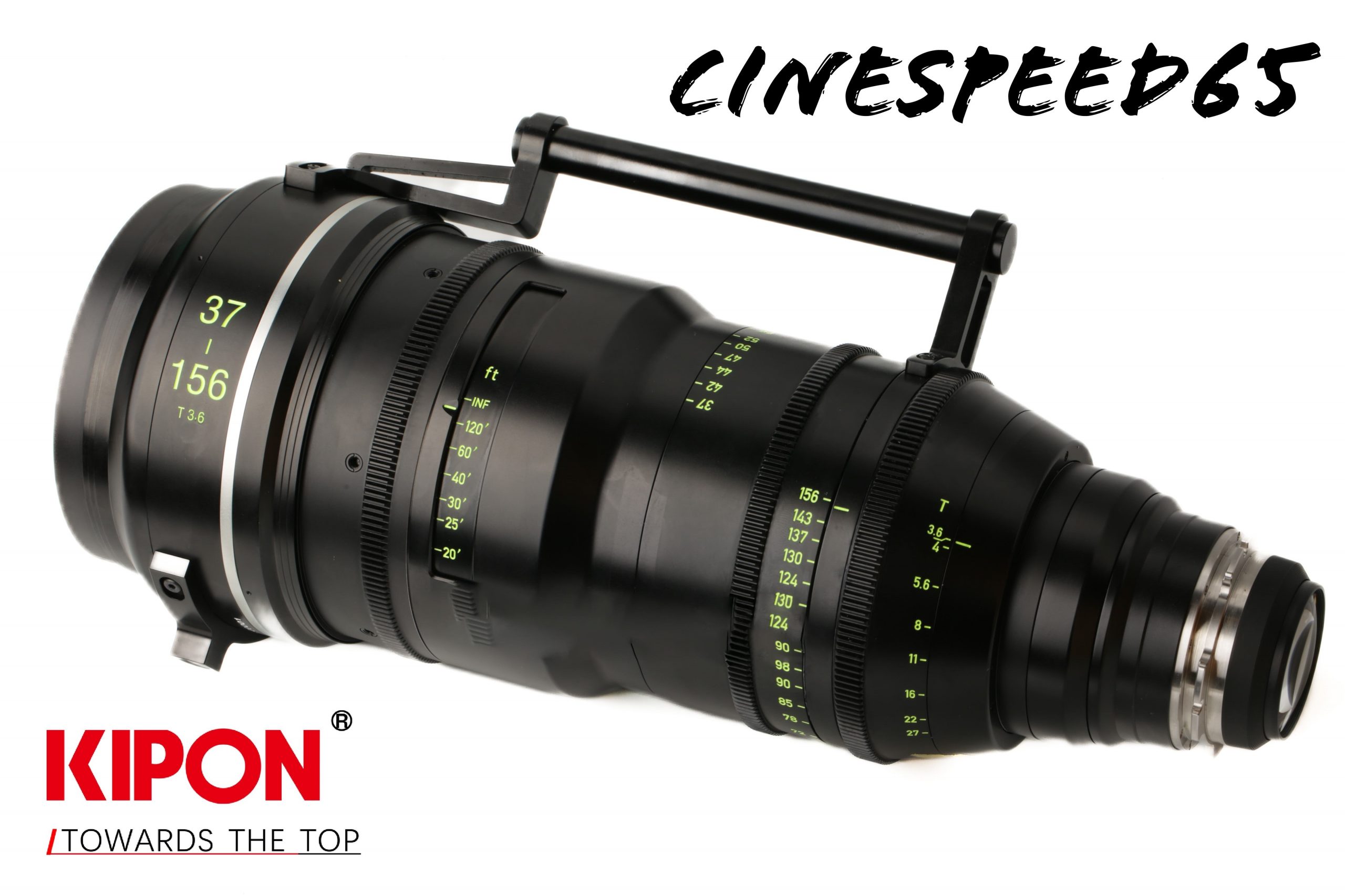 KIPON CINESPEED65 37-156mm T3.6 Cinezoom for medium format cinema