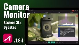 Camera Monitor Function Accsoon SEE 1 8 4 Update