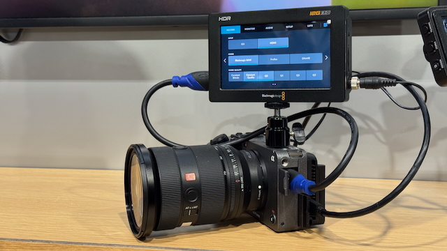 4. Blackmagic Design, Sony FX 시리즈 카메라 BRAW 레코딩 지원