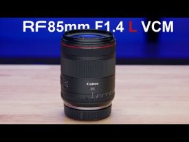 The Canon RF85mm F1 4 L VCM Lens