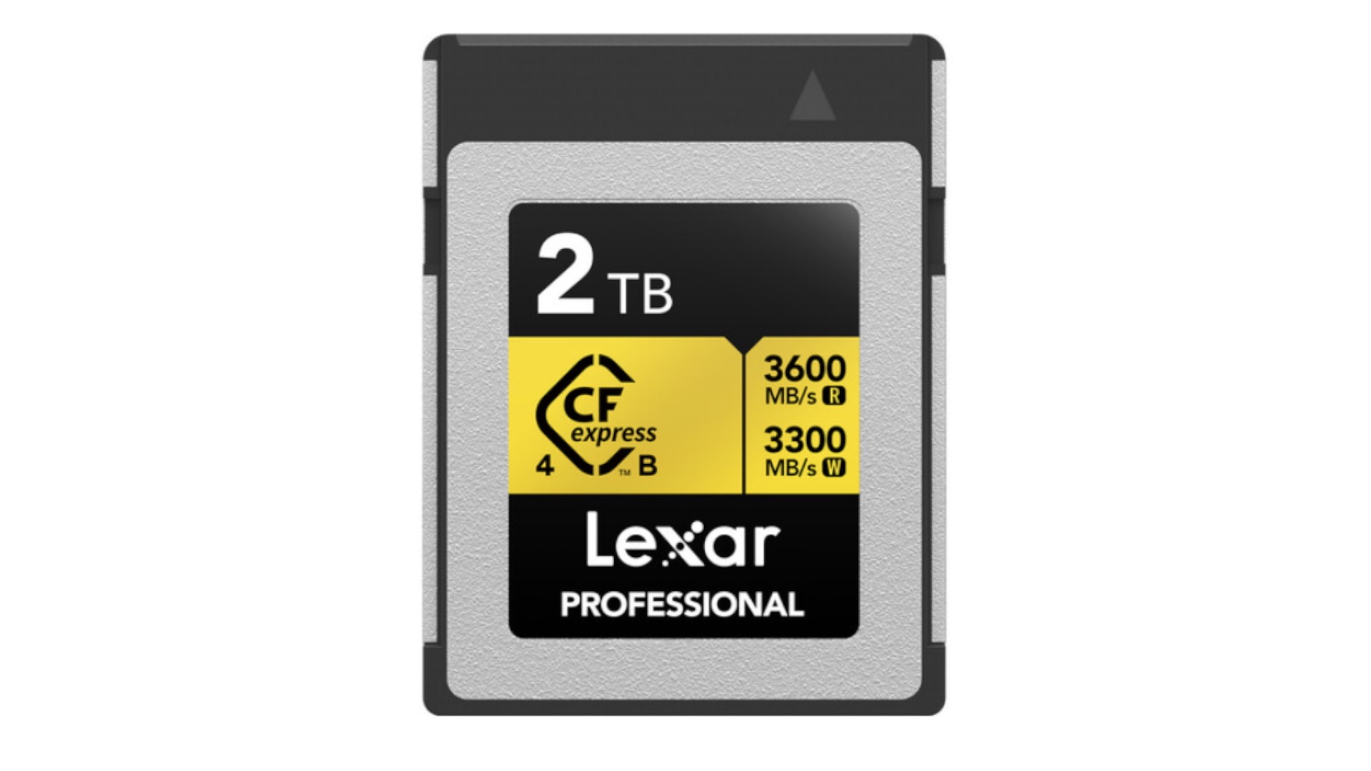 Lexar 2TB Professional GOLD CFexpress 4.0 Type B Memory Card