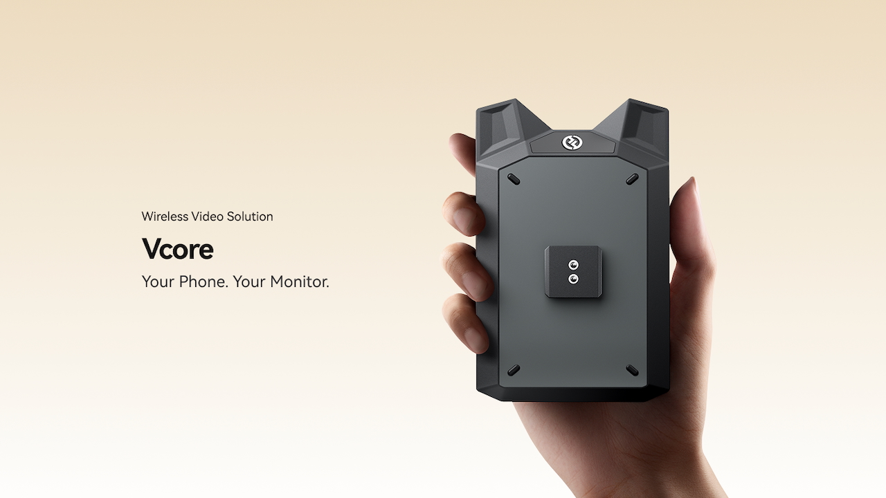 Hollyland Vcore– a wireless video transmission system that also allows you to use your smartphone as a camera monitor