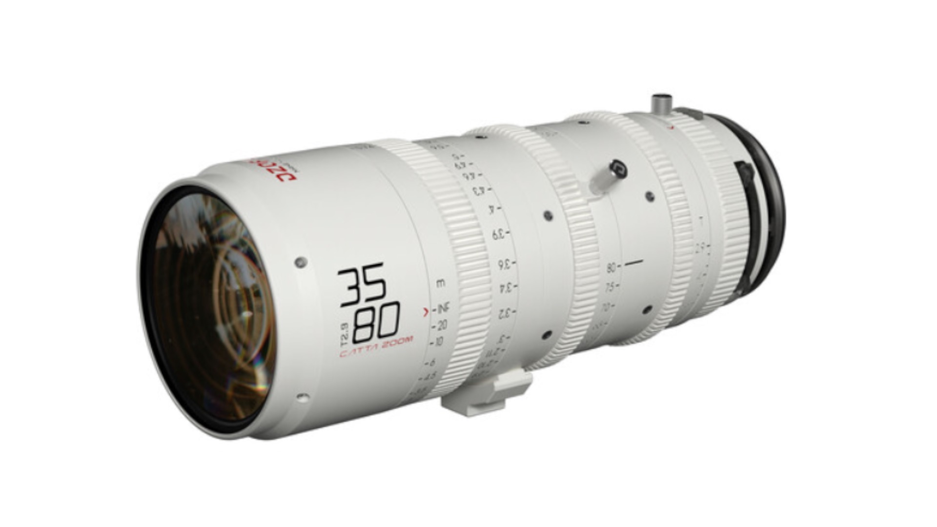 DZOFILM Catta Zoom 35-80 /70-135 T2.9 2本 DZOFilm Catta 35-80mm T2.9 E-Mount Cine Zoom Lens (White) on sale