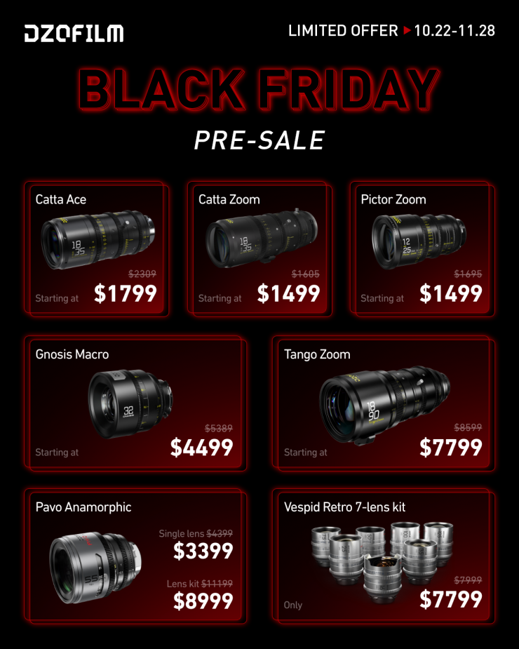 DZOFILM black friday 2025