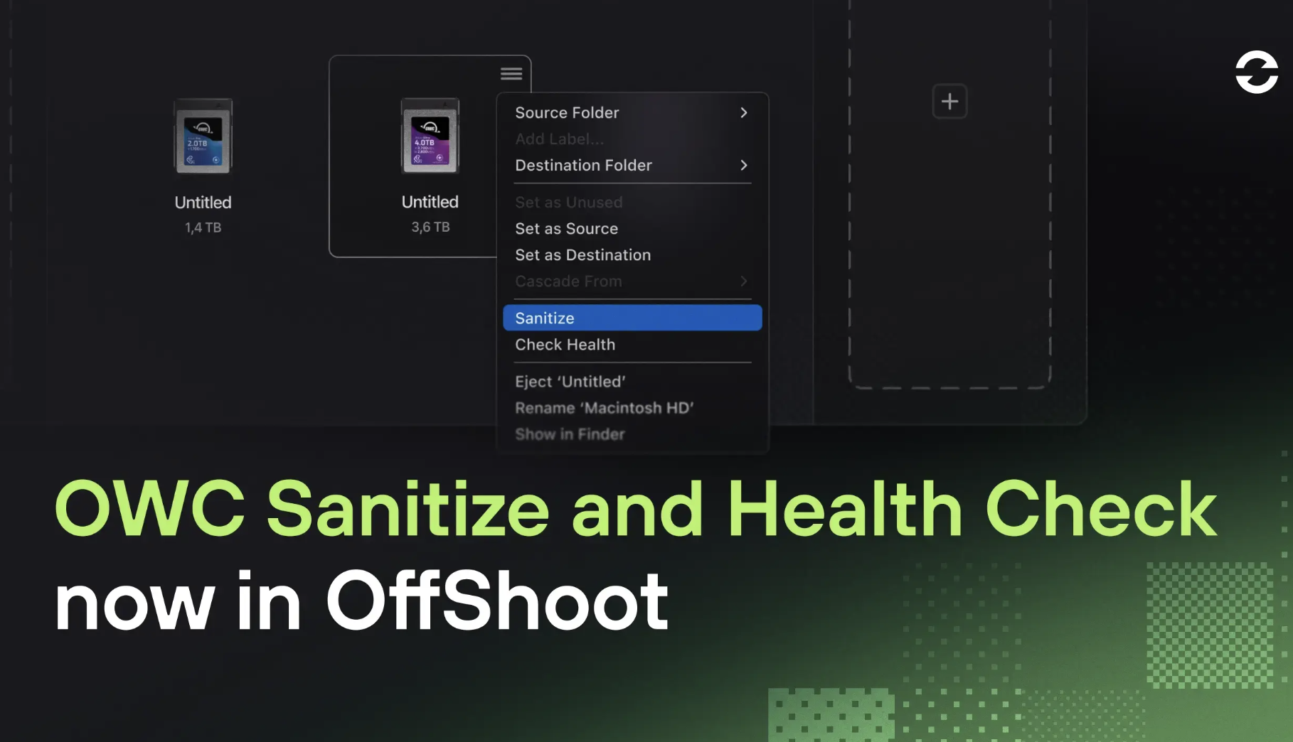 Hedge OffShoot now works with OWC Innergize