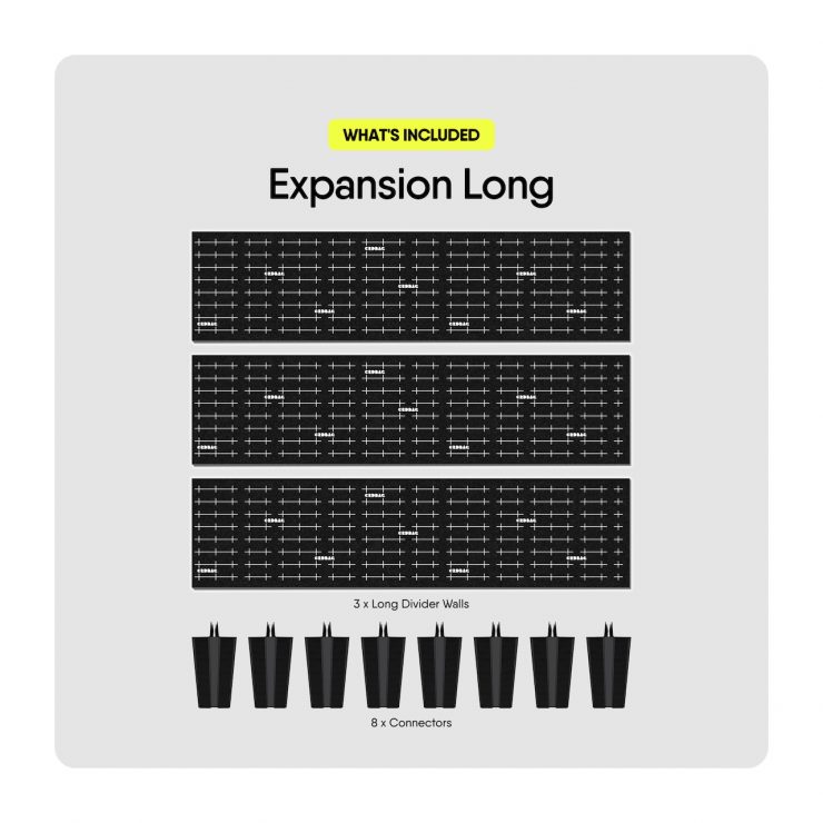 crdbag grid divide carry on included expansion long