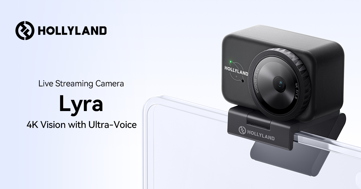 Hollyland Lyra 4K UHD Webcam - Newsshooter
