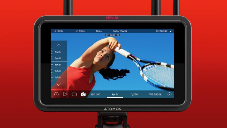 ATOMOS NINJA TX Camera Control 2
