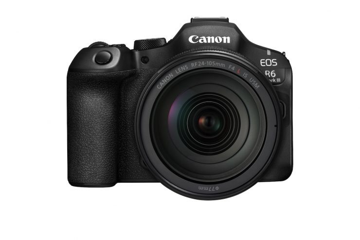 EOS R6 Mark III Front RF24 105F4L