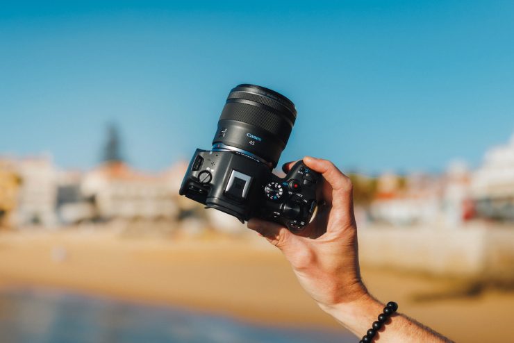 RF 45mm f1 2 STM use case image with EOS R6 Mark III 2