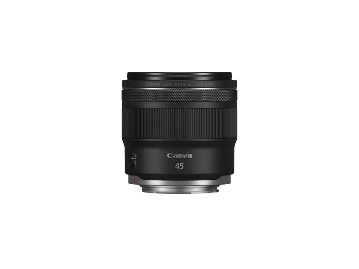 RF 45mm f1 2 STM Side