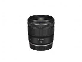 RF 45mm f1 2 STM Slant with cap