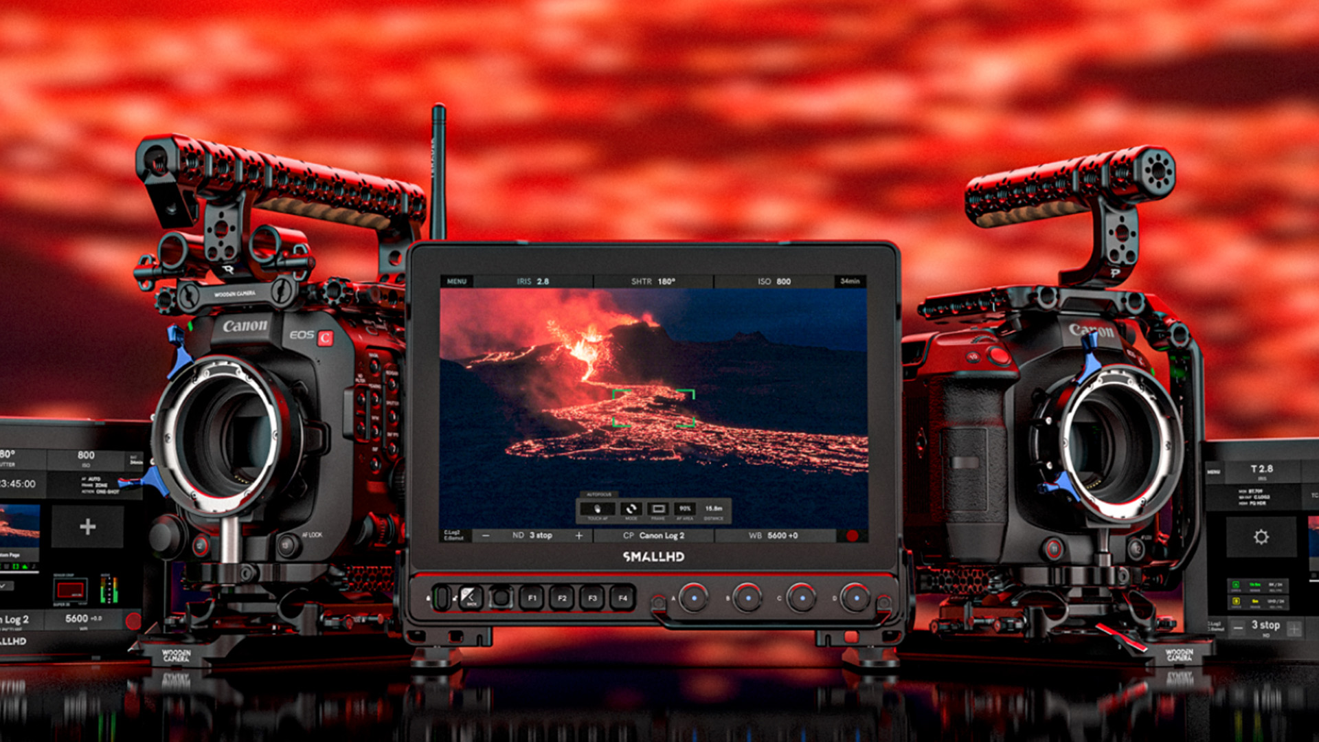 SmallHD Adds Camera Control Feature For C70, C80, C300mkIII, C400, and C500mkII Canon Cameras