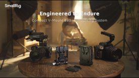 SmallRig V Mount Battery Mount Plate Kit Compact Foldable Power for Any Rig