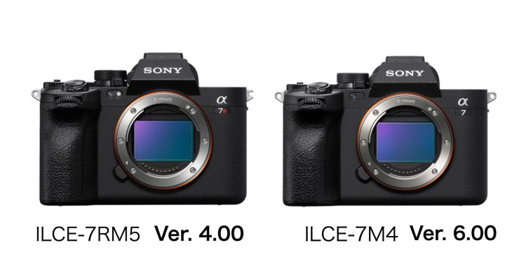 소니 a7R V & a7 IV 펌웨어 업데이트