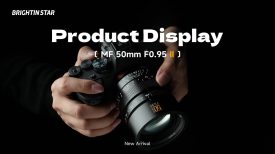 🎥 Product Display Brightin Star MF 50mm F0 95 II Large Aperture Lens