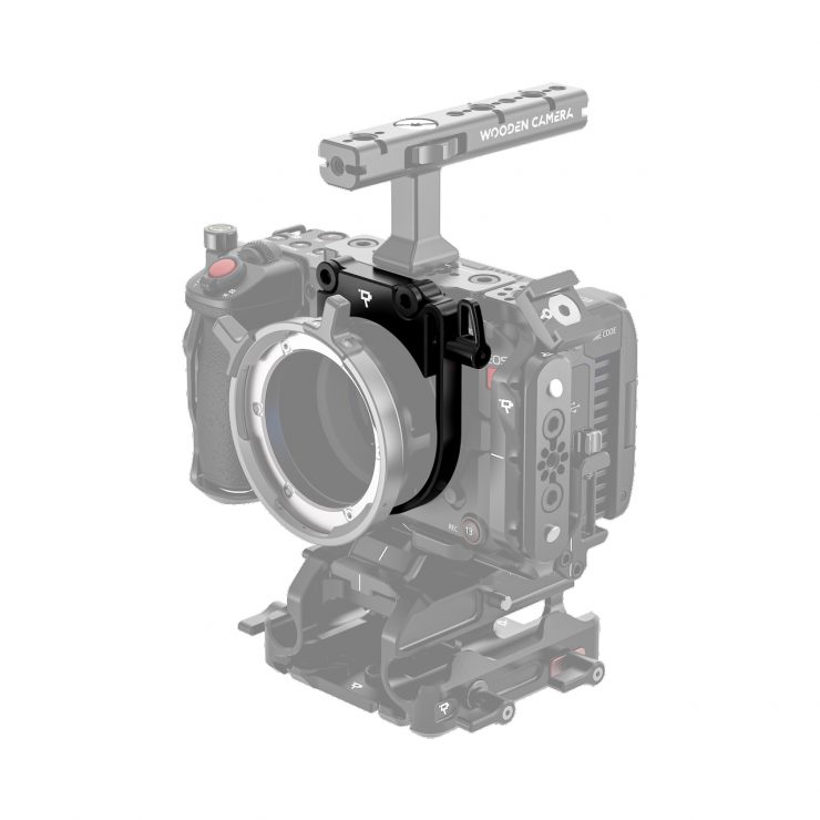 50 A01110 PL Lens Support Three Quarters Front Installed