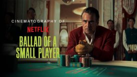 Cinematography of Ballad of a Small Player Netflix
