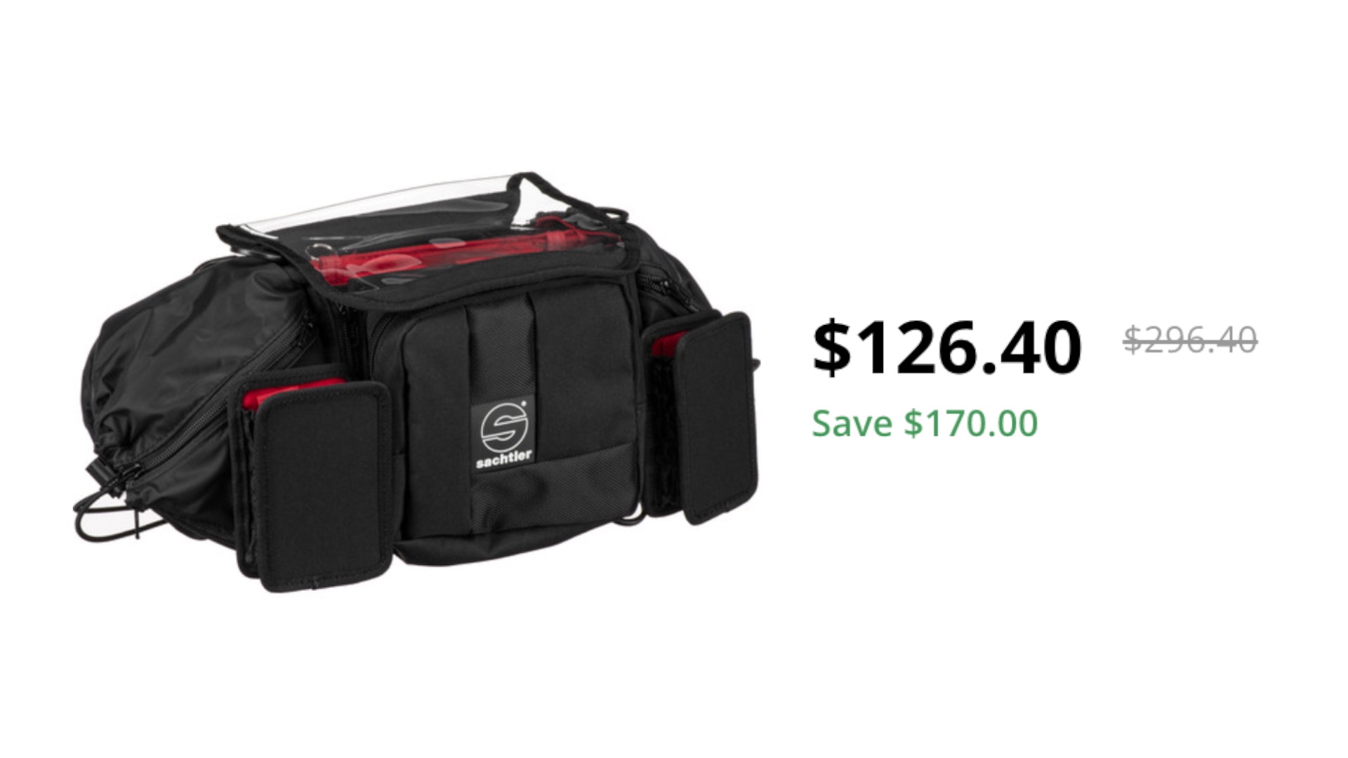 Sachtler Lightweight Audio Bag (Small) on sale for 6.40 USD
