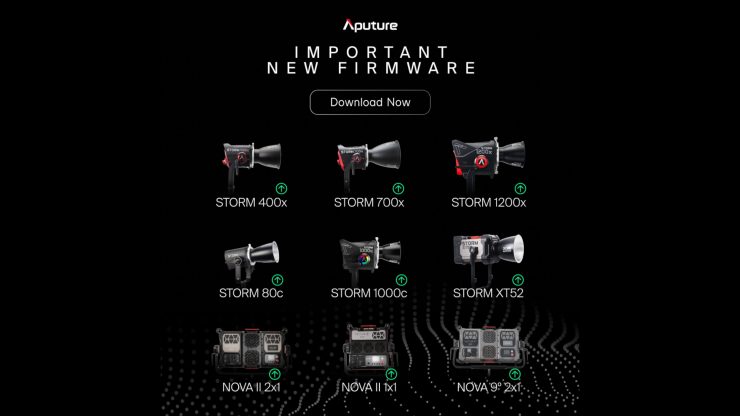 APUTURE FIRMWARE UPDATE