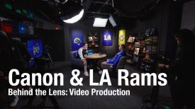 Los Angeles Rams Canon Cinema EOS High Performance Video Production with Sam Lack