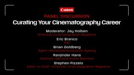 Canon Sundance 2026 Curating Your Cinematography Career