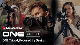 Introducing Manfrotto ONE Photo ONE Tripod Focused by Design