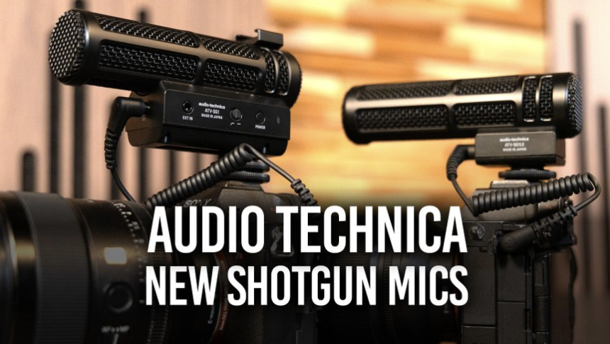 Audio Technica ATV-SG1 & SG1LE on-camera shotgun mics