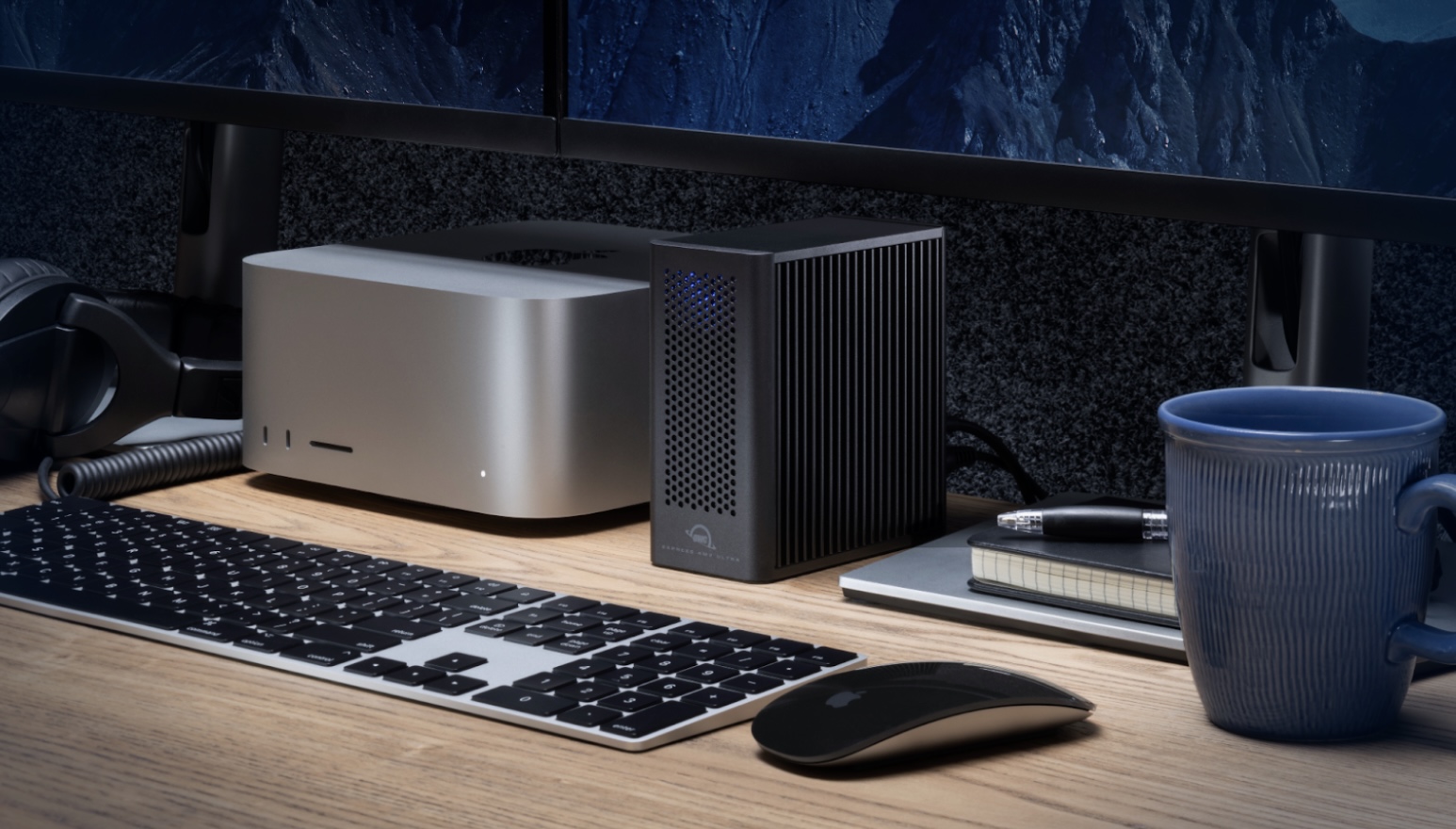 OWC 썬더볼트 5 전용 4슬롯 SSD 케이스