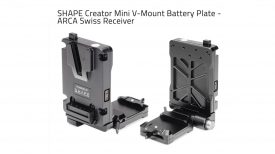 SHAPE Creator Mini V-Mount Battery Plate -ARCA Swiss Receiver
