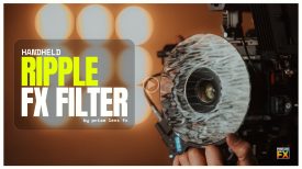 Water distortion effects in camera