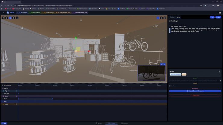Bike room Jacob Zirkle project