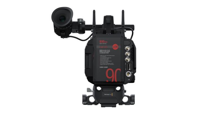 Blackmagic URSA Cine 12K LF 100G Rear