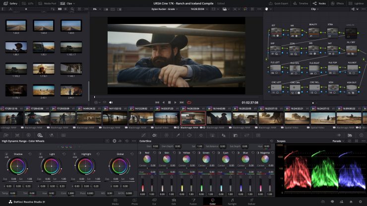 DaVinci Resolve 21 COLOR