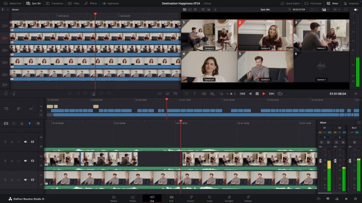 DaVinci Resolve 21 CUT