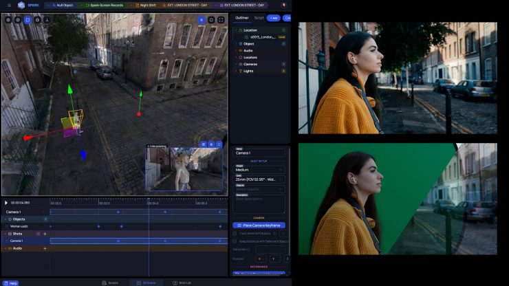 From Spark Story to camera Alden Peters