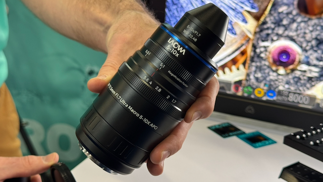 라오와 세계 최초 파포컬 매크로 줌 렌즈