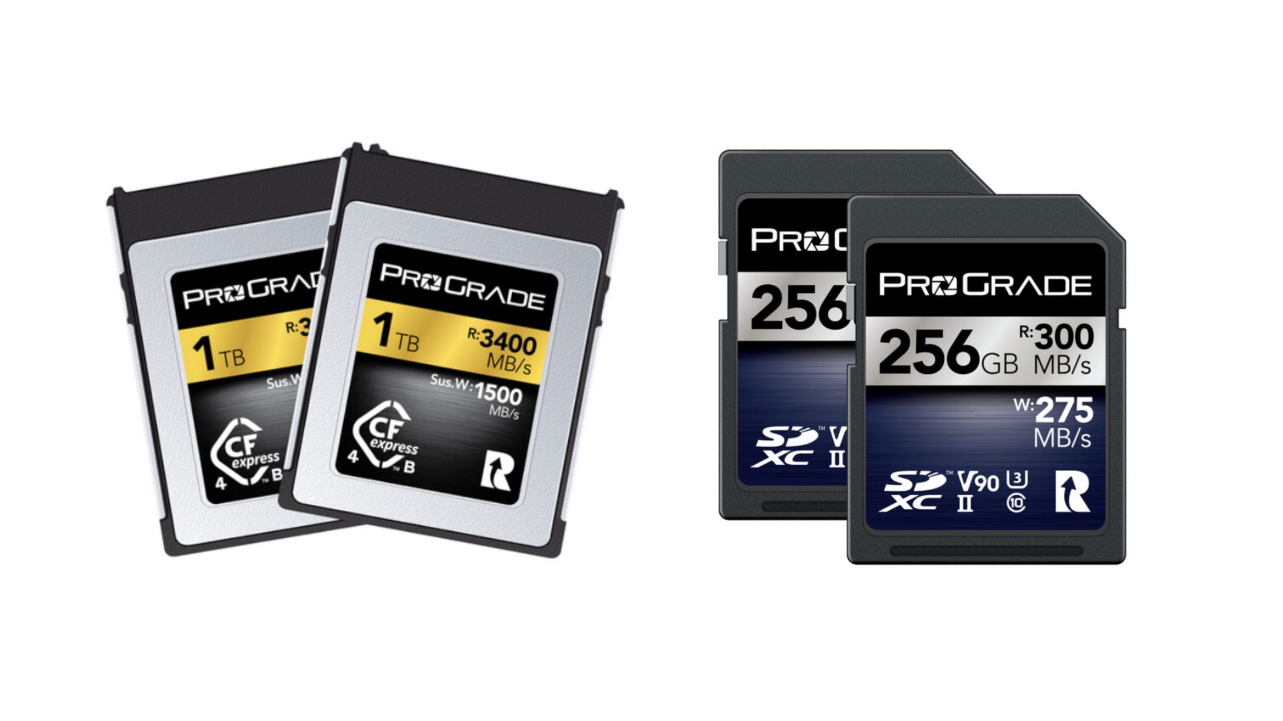 pro grade sd cards ProGrade Digital CFexpress™ Type B 4.0 Memory Card (Gold) – Pro Camera  Hawaii main image 0