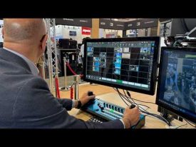Vinten VEGA Lite PTZ control solution first look at NAB 2026