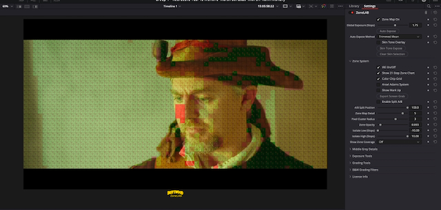 ZoneLAB Color chip grid